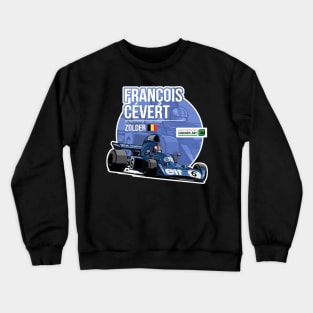 Francois Cevert 1973 Zolder Crewneck Sweatshirt